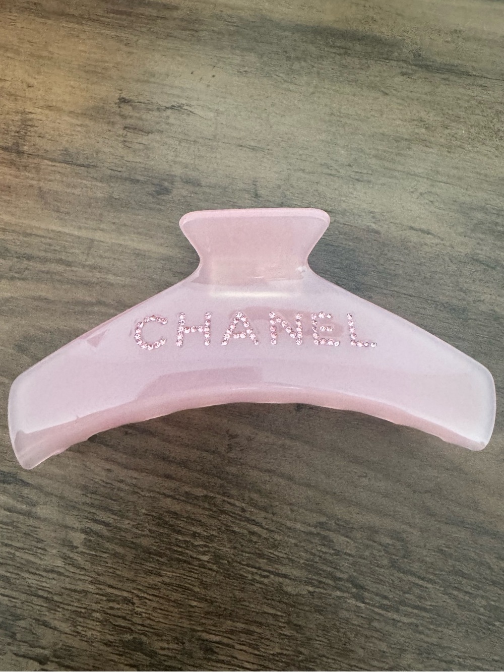 NWT Pink Logo Hair Claw/Clip